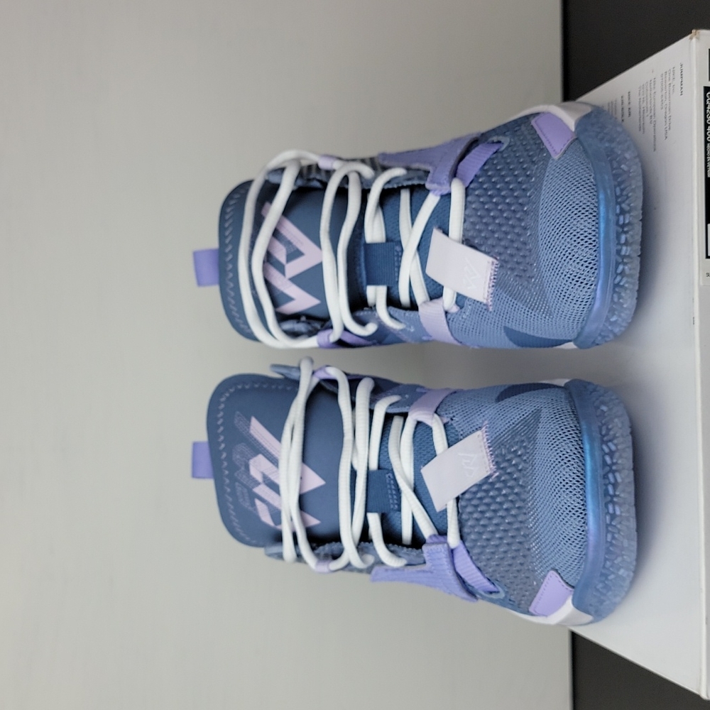Air Jordan Why Not Zero.4 Indigo Fog Purple Pulse Shoes Men's Size 9.5 - Picture 4 of 7